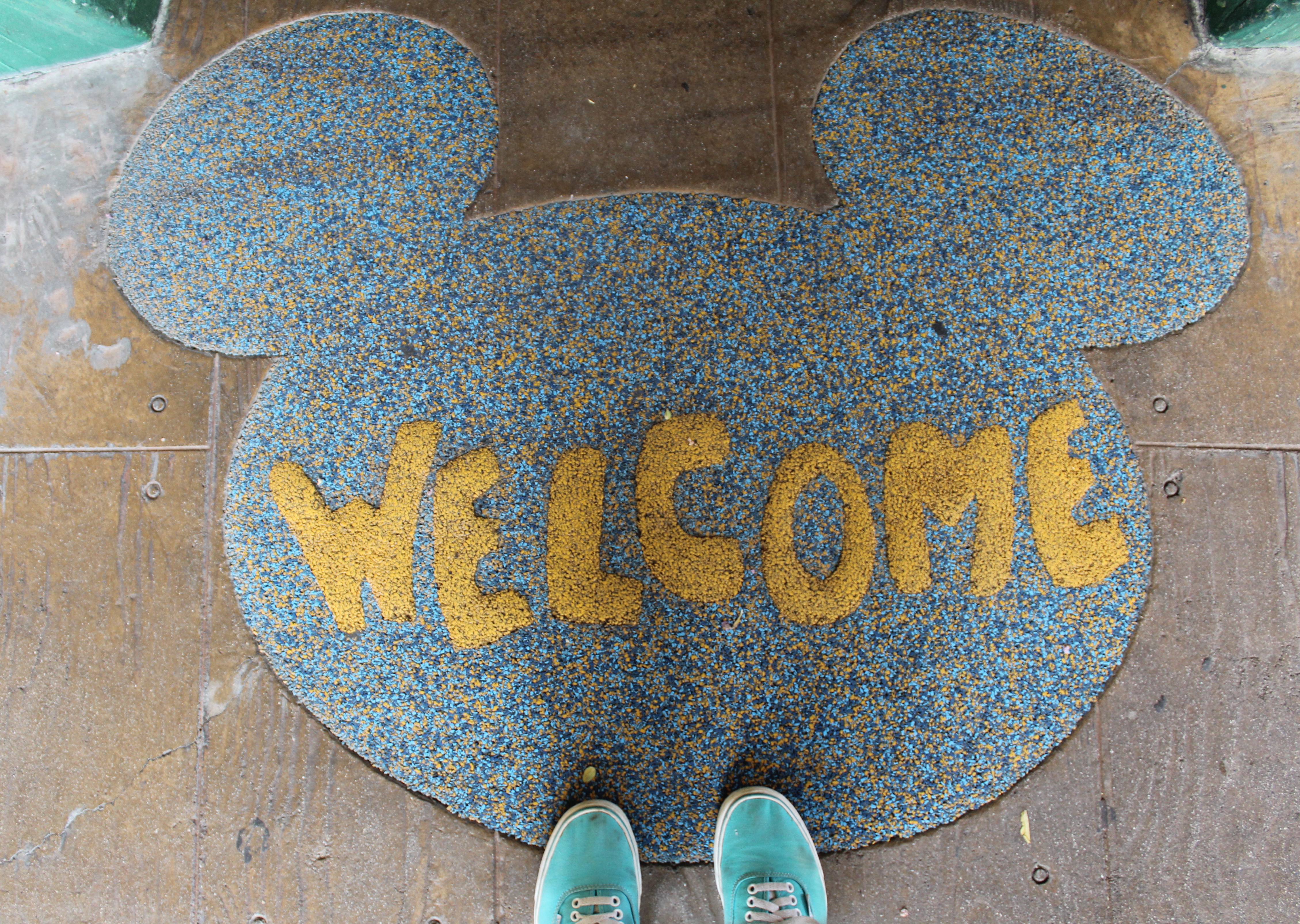Mickey's House Toontown Doormat